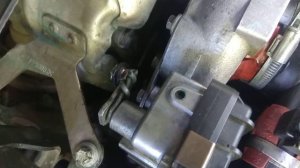 Работа актуатора  на работающем двигателе