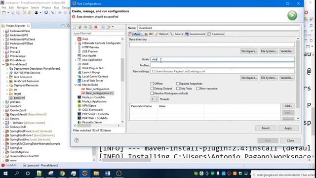 Maven - Clean Install - tutorial JAVA ENTERPRISE смотреть онлайн