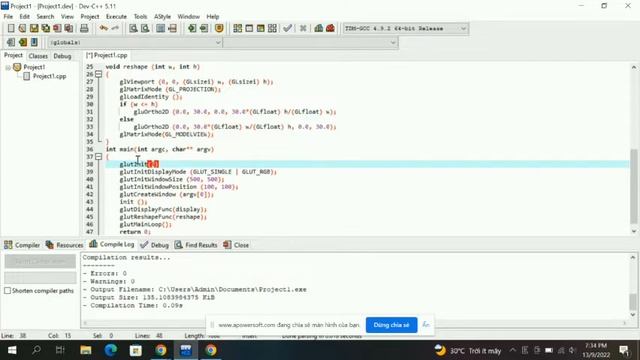 How to fix freeglut ERROR: Function glutCreateWindow called without first calling glutInit смотреть онлайн