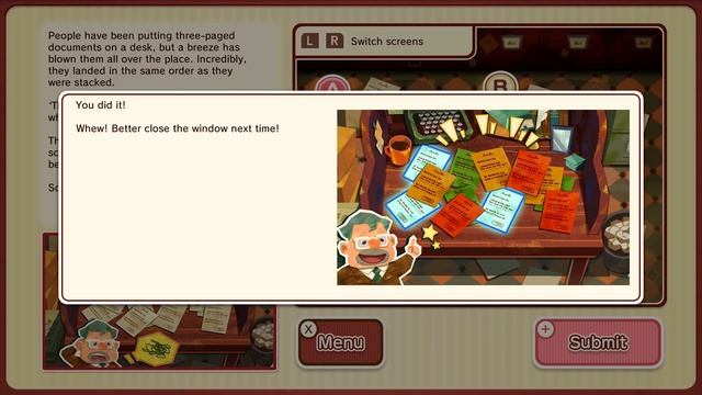 Layton's Mystery Journey: Katrielle and the Millionaires' Conspiracy - 39 - Document Disaster смотреть онлайн