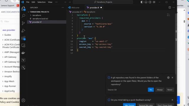 #Terraform to Anthenticate AWS Cloud-Part 5/20 | Ekascloud | English смотреть онлайн
