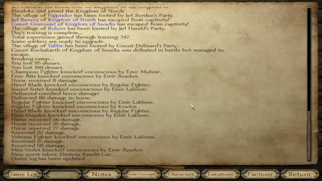 Mount & Blade Warband - E032 - Too Peaceful смотреть онлайн