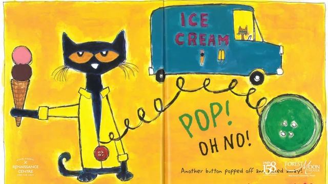 Storytime Online - Pete the Cat and His Four Groovy Buttons смотреть онлайн