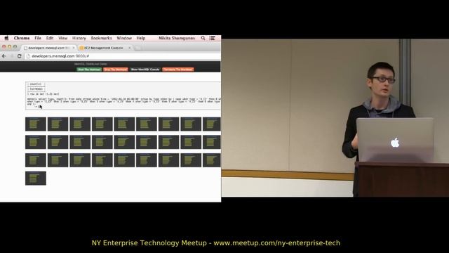January 2013 NY Enterprise Technology Meetup - MemSQL смотреть онлайн