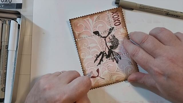 "Airmail" Valentine Card Video Tutorial смотреть онлайн