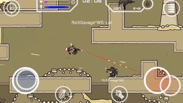 [Doodle Army 2 : Mini Militia] DA2 +Purpleguy+ ONLINE MULTIPLAYER смотреть онлайн