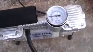 Двухцилиндровый автомобильный компрессор "ТАЙФУН"