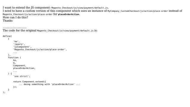 Magento: Change parent's required JS component type in child component смотреть онлайн