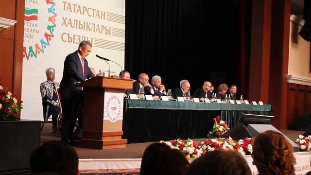 Tatar Cinema International ПРЕЗИДЕНТ ТАТАРСТАНА РУСТАМ МИННИХАНОВ*ч.1*Съезд народов Татарстана смотреть онлайн