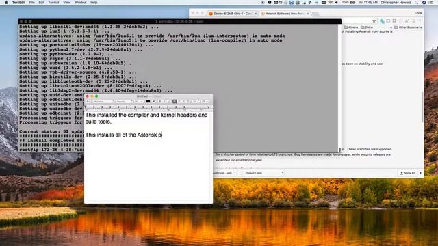 Installing Asterisk 13 on AWS Debian смотреть онлайн