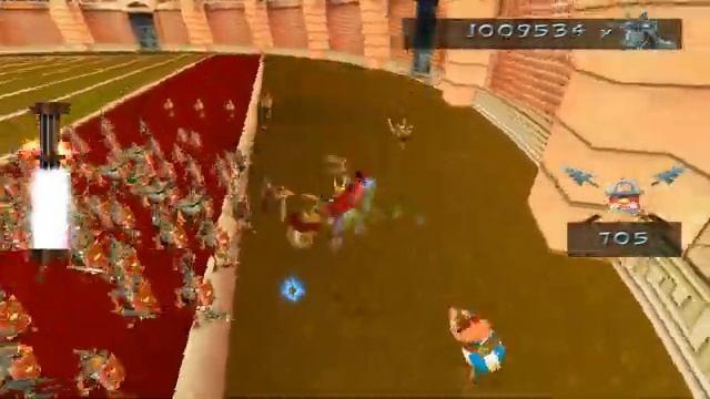 Прохождение игры Asterix & Obelix: Cesar's Challenge Часть 4: Большая Египетская арена смотреть онлайн