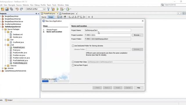 Perkuliahan Online PBO 2 Java Desktop Client Server menggunakan RMI смотреть онлайн