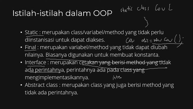 Pemograman Berorientasi Objek dengan Java смотреть онлайн
