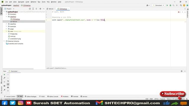 How to Read CSV file data using Python смотреть онлайн