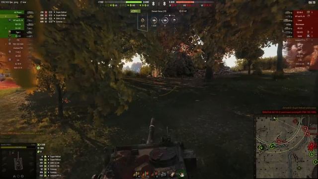 Фугасный мега-пулемёт Cobra! Собрал все элитные медали и закончил бой последним снарядом в игре?