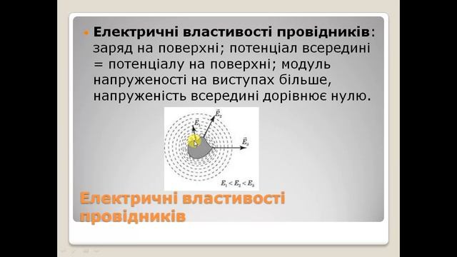 Урок 10.3 Електричне поле у речовині. смотреть онлайн