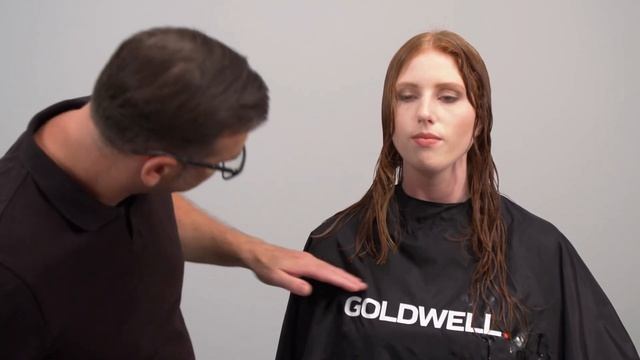 Natural long layered haircut tutorial for curls | How to Cut | Goldwell Education Plus смотреть онлайн