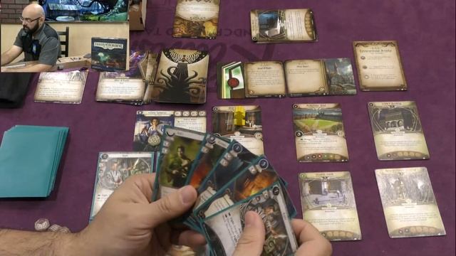 Arkham Horror: The Card Game - Solo Play with Zee смотреть онлайн