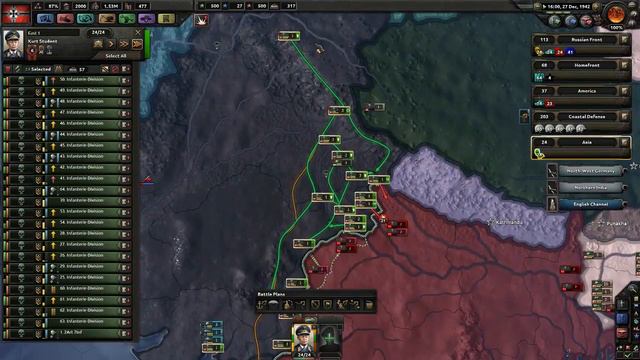 Let's Learn: Hearts of Iron IV ~ S01 E25 ~ German Raj & Resistance management смотреть онлайн