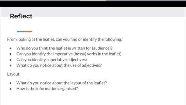 Persuasive Leaflet Lesson 3 смотреть онлайн