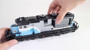 Motorized 2x Lego Maersk Train 10219!!!
