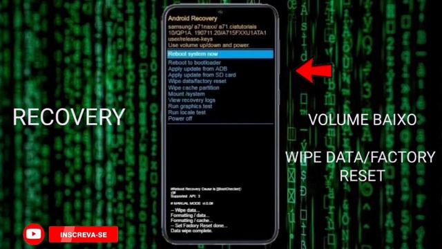 COMO FORMATAR HARD RESET SAMSUNG GALAXY A54 PASSO A PASSO смотреть онлайн