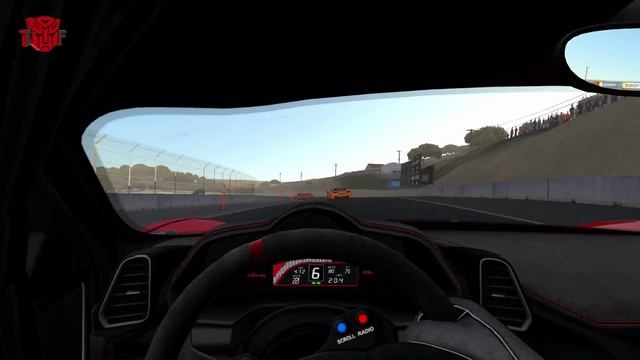 rFactor 2 - Ferrari Challenge (Ferrari 458 Italia) - Laguna Seca RACE смотреть онлайн
