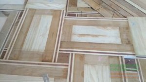 Паркет. Изготовление художественного паркета в домашних условиях.