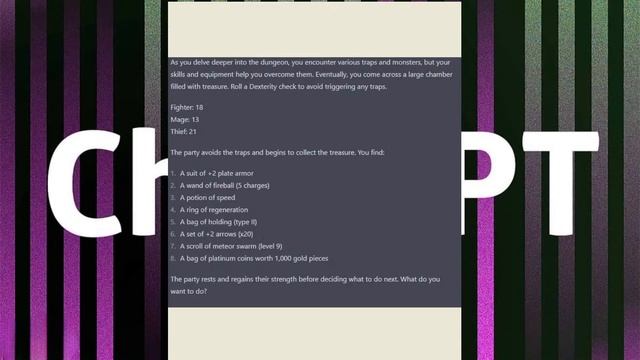 Chat GPT3 D&D смотреть онлайн