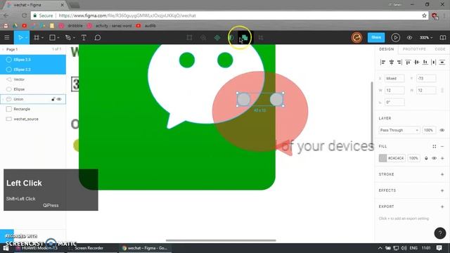 Figma Howto - WeChat App Icon смотреть онлайн
