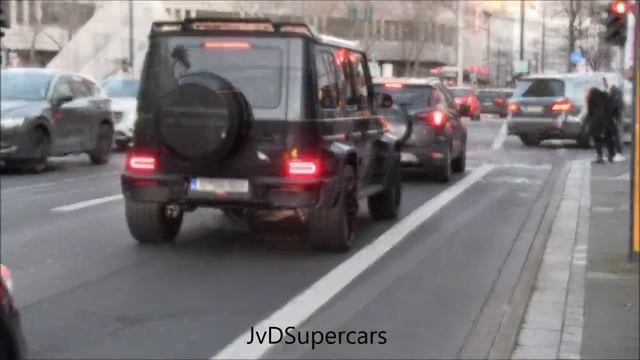 2020 Brabus 800 G63 AMG In Düsseldorf - Exhaust Sound!