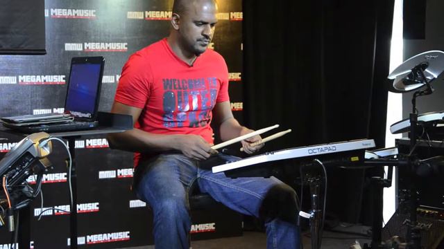 Roland V Drum Workshop with Tony David смотреть онлайн