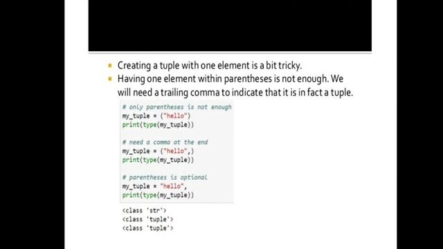 Introduction to Tuple смотреть онлайн