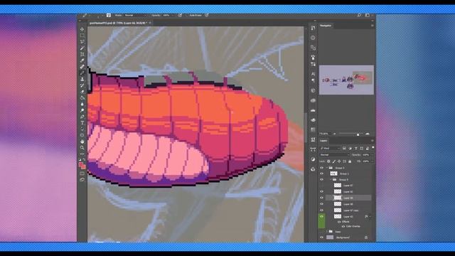 Forest Monsters #3 (Phantasy Star Online) - Timelapse Pixel Art смотреть онлайн