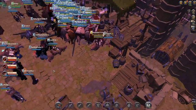 Albion Online : Печальная участь хилера в этой игре. смотреть онлайн