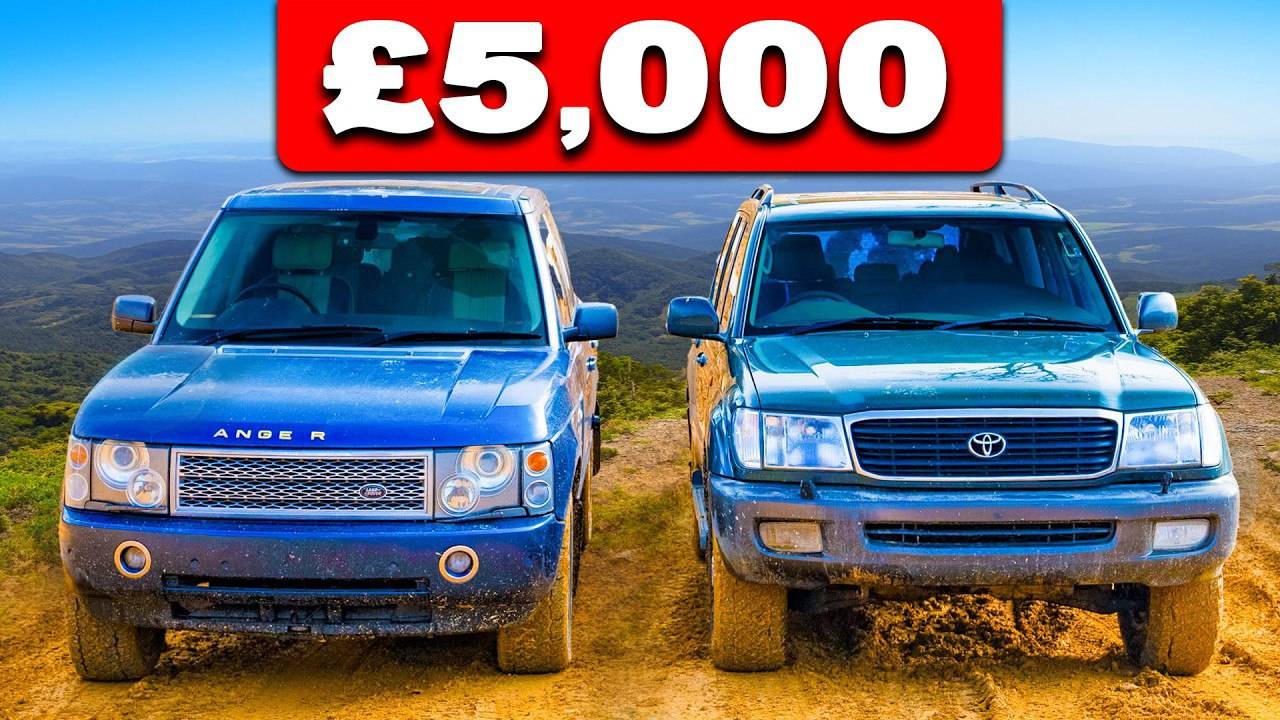 Испытание Бездорожьем: Toyota Land Cruiser против Range Rover! →