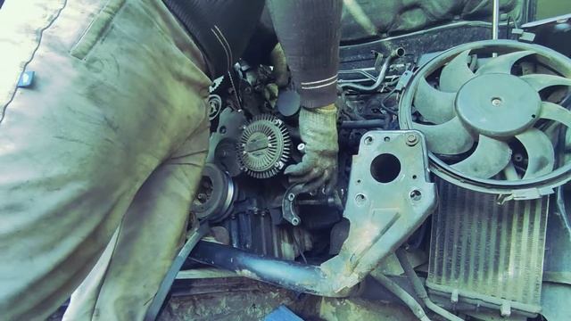 КАК БЫСТРО СНЯТЬ ГЕНЕРАТОР.ГУР.РОЛИКИ И ВИСКОМУФТУ!!!!! смотреть онлайн