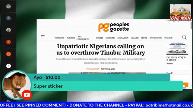 MILITARY REACT AS OBIDIENTS PUSH THEM HARD TO TAKE OVER NIGERIA VIA COUP - A HEATED DEBATE смотреть онлайн