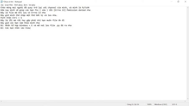 Cách sửa lỗi [Errno 13] Permission denied смотреть онлайн