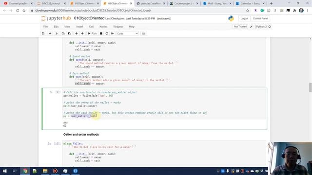 01-2 Private attributes, getter and setter смотреть онлайн