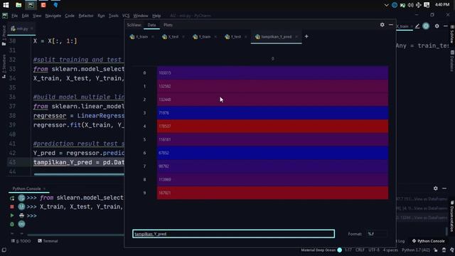 #11 Multiple Linear Regression in Python: Building the optimal model using Backward Elimination смотреть онлайн