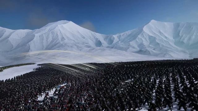 100.000 WEST KINGDOMS vs 200.000 ORCS | Epic Fantasy Battle Simulator смотреть онлайн
