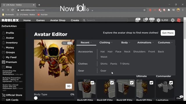 [AVATAR TRICK] How to make a SCARY AVATAR for FREE! (ROBLOX) смотреть онлайн