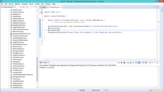 Java - Output Streams смотреть онлайн