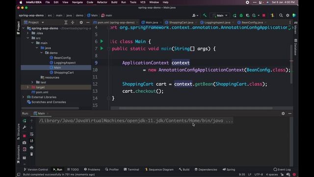 Aspect Oriented Programming (AOP) with Spring Tutorial | Spring AOP смотреть онлайн