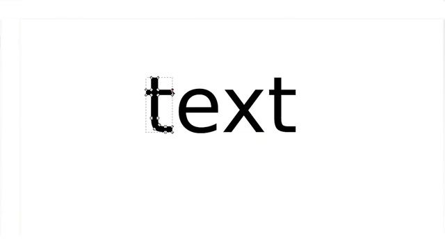 Inkscape | Convert Text To Path смотреть онлайн