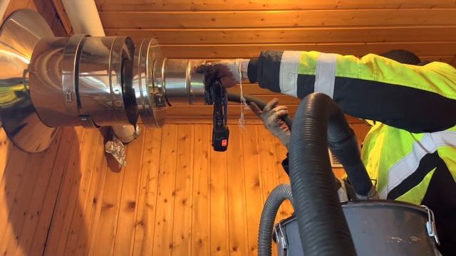 Запах от котла в доме. Чистка дымохода от дизельного котла. Трубочист Alex. смотреть онлайн