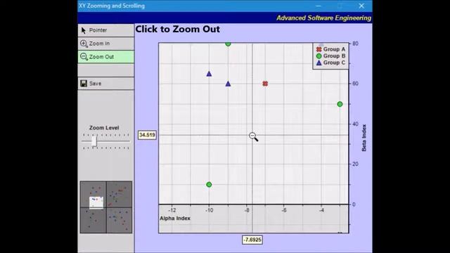 ChartDirector XY Zooming and Scrolling Demo смотреть онлайн
