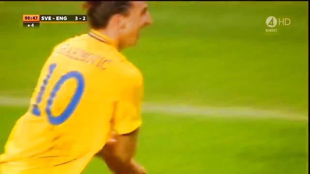 Чудо ГОЛ Ибрагимовича через СЕБЯЯЯЯ !!!!!! смотреть онлайн