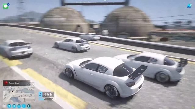 HOT PURSUIT SCRAMBLE !!! LSPD KEBINGUNGAN MENGEJAR KITA SEMUA !!! MAZDA RX8 KAGE BUNSHIN !!! смотреть онлайн